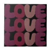 Love Ceramic Tegel Tegeltje (Voorkant)