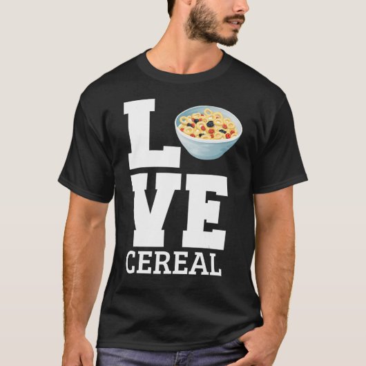 Love Cereal T-shirt (Voorkant)