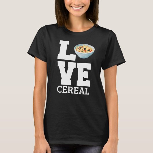 Love Cereal T-shirt (Voorkant)
