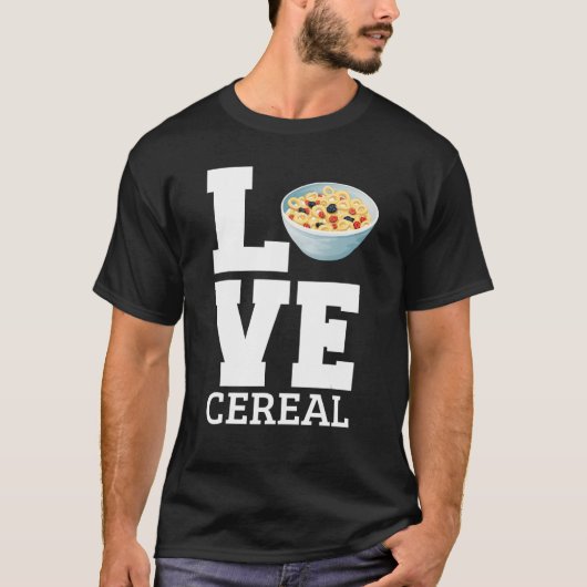 Love Cereal T-shirt (Voorkant)
