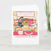 Love Chaleureuse Carte de Noël (Devant)