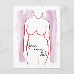 Love Chaque Pouce Carte Postale