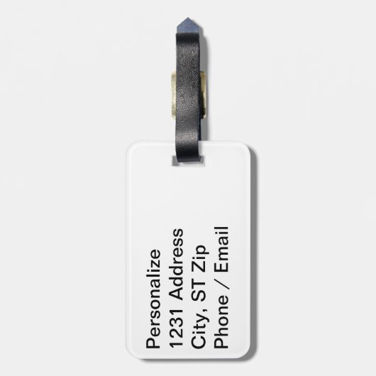 Love Cheerleading Bagagelabel (Achterkant verticaal)