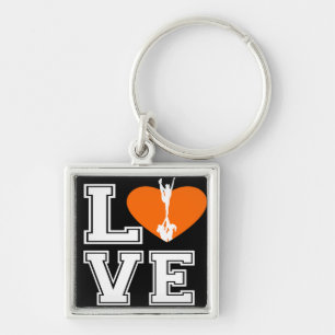 Love Cheerleading Sleutelhanger