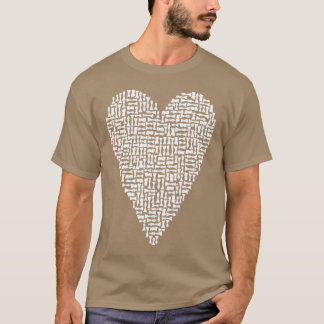 Love Chess Heart Player Master Coach Pieces Mosa T-shirt