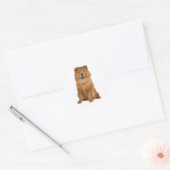 Love Chow Chow Chien Chien Stickers de voeux (Enveloppe)