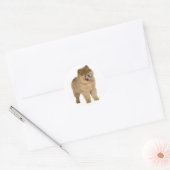 Love Chow Chow Chien Chien Stickers de voeux (Enveloppe)