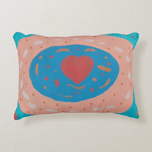 Love Circles Accent Pillow Accent Kussen (Voorkant)