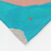 Love Circles Fleece Deken (Hoek)