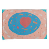 Love Circles Kussensloop (Voorkant-Rechts)