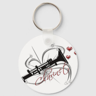 Love Clarinet Sleutelhanger