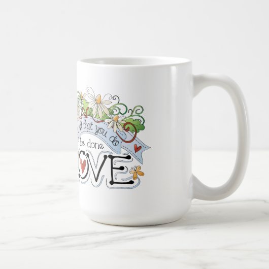 Love Classic White Mug (Droite)