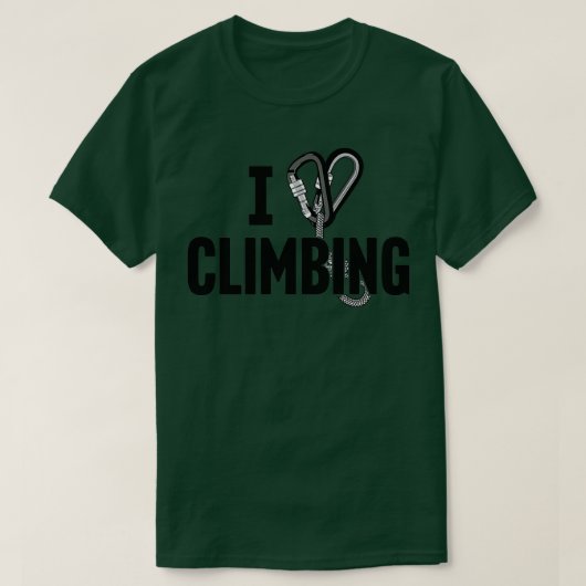 Love Climbing 6 T-shirt (Design voorkant)