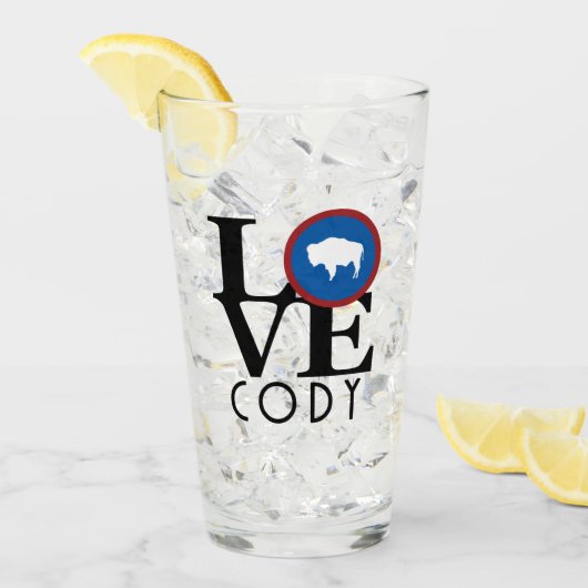 LOVE Cody Wyoming Glas (Voorkant ijs)