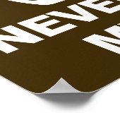 Love Coffee Break My Heart Poster (Hoek)