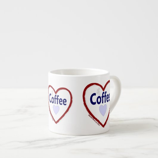 Love Coffee - Espresso Mug (Devant droit)