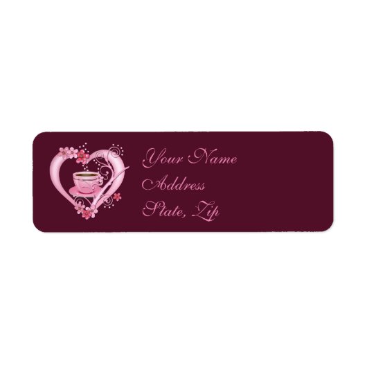 Love Coffee Etiket (Voorkant)