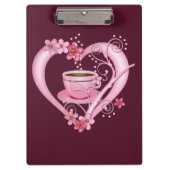 Love Coffee Klembord (Voorkant)