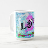 Love Coffee Mok (Voorkant links)