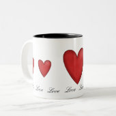 Love Coffee Mok (Voorkant links)