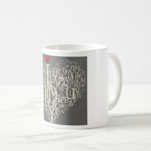 Love Coffee Mug (Devant droit)