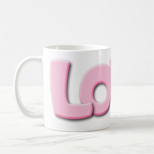 Love Coffee Mug (Gauche)