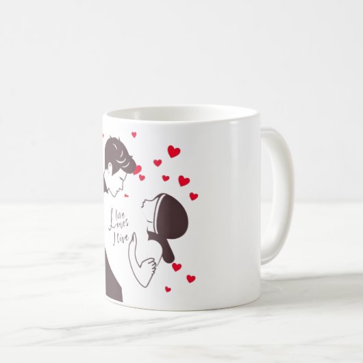 Love Coffee Mug (Devant droit)