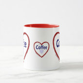 Love Coffee - Ringer Mug (Centre)