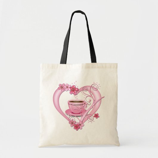 Love Coffee Tote Bag (Voorkant)