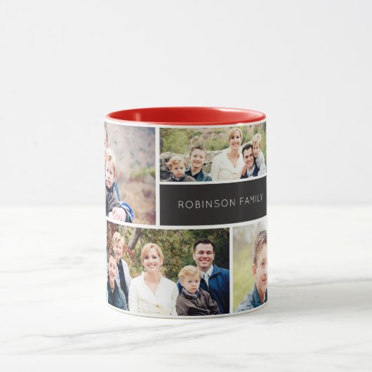 Love Collage 5 Photo Mug (Centre)