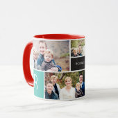 Love Collage 5 Photo Mug (Devant gauche)