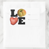LOVE Collection coeur Pomme de terre Sticker perso (Sac)