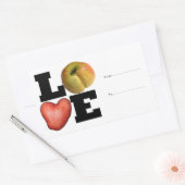 LOVE Collection coeur Pomme de terre Sticker perso (Enveloppe)
