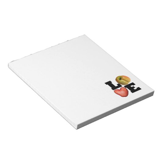LOVE Collection Heart Potato Bloc-notes (Incliné)