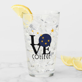 LOVE College Alaska Glas