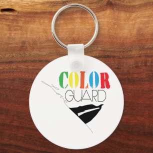 Love Color Guard Button Sleutelhanger