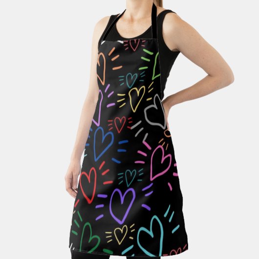Love Colored Hearts Schort (Insitu)