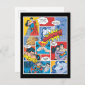 Love Comic Slides - Color Briefkaart (Voorkant / Achterkant)