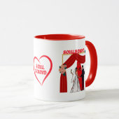 Love & Commitment Mug for Lovers (Devant droit)