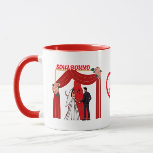 Love & Commitment Mug for Lovers Mok (Links)