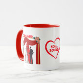 Love & Commitment Mug for Lovers Mok (Voorkant links)