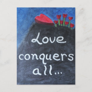 LOVE CONQUÊTE TOUTES LES cartes postales Valentine