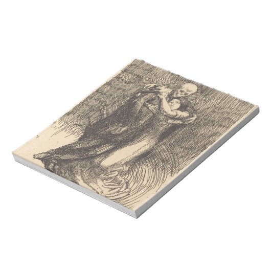 Love Consecrated (door Paul-Albert Besnard) Notitieblok (Gedraaid)