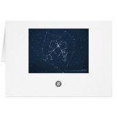 Love Constellation Table Number Card (Achterkant Horizontaal)