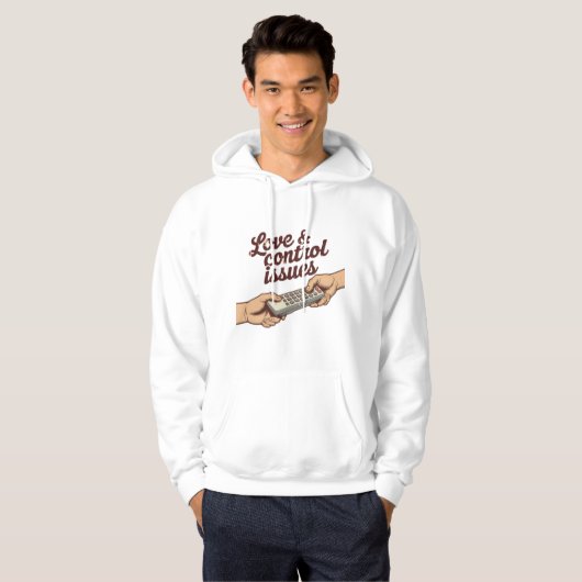 Love & Control Issues | Emotional Tug-of-War Mood  Hoodie (Voorkant volledig)