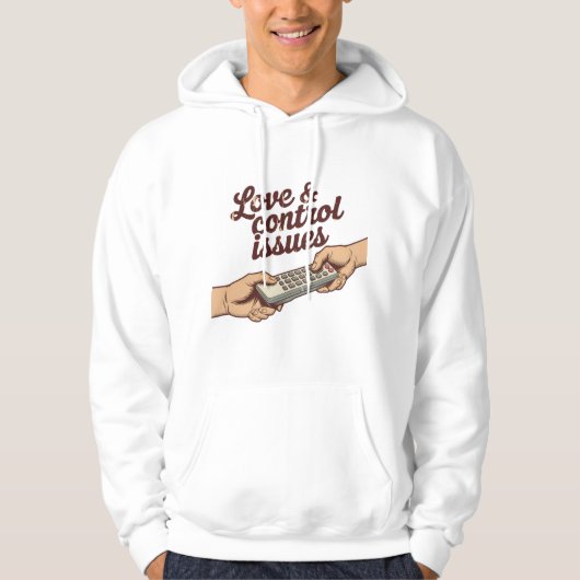 Love & Control Issues | Emotional Tug-of-War Mood Hoodie (Voorkant)