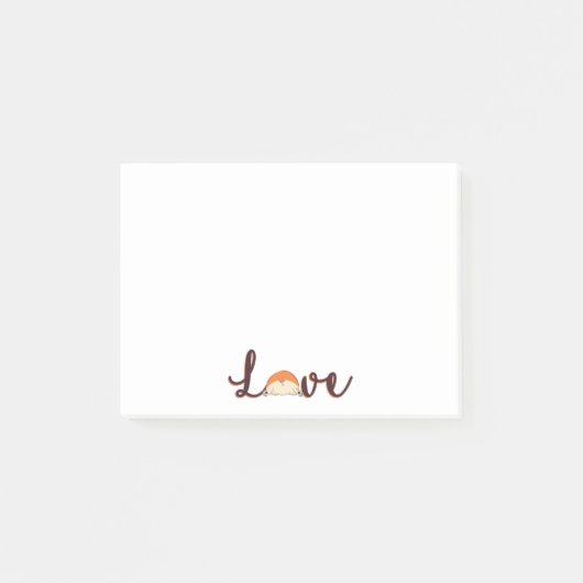 Love Corgi Post-it® Notes (Voorkant)