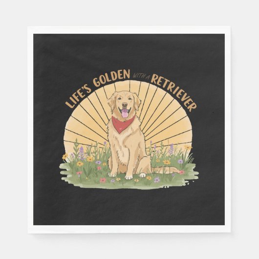 Love Corgi Servet (Voorkant)