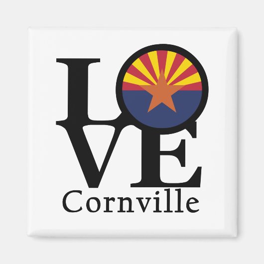 LOVE Cornville Arizona Magneet (Voorkant)
