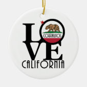 LOVE Corralitos Keramisch Ornament (Voorkant)